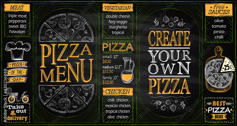 Create your own pizza. Create your own pizza