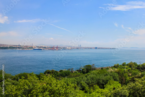 Sea View from the Topkapi Palace in Summer