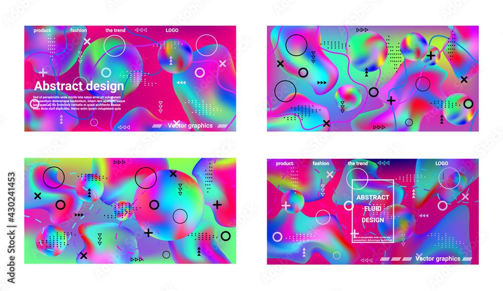 Modern design template. A set of modern abstract covers. Modern design template. A set of modern abstract covers.