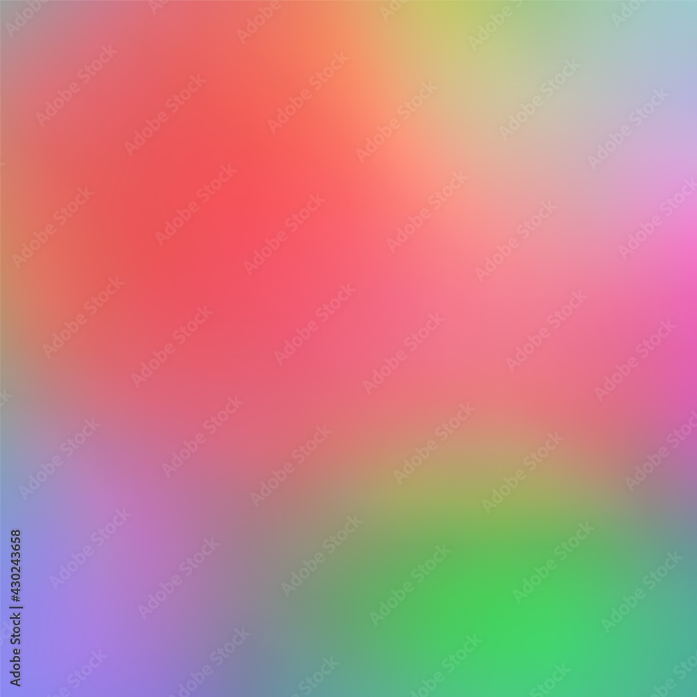 Vibrant rainbow vector mesh gradient background