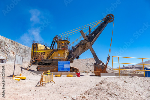 Chuquicamata  biggest open pit copper mine  Calama  Chile