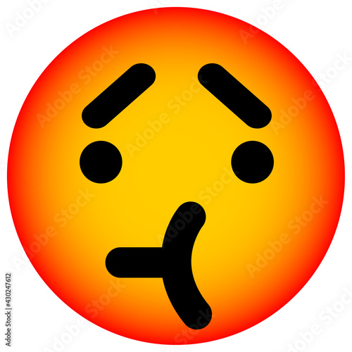 unsure face circle