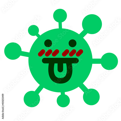 blushing confused virus