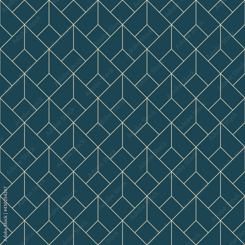 Fototapeta Art Deco seamless pattern background wallpaper