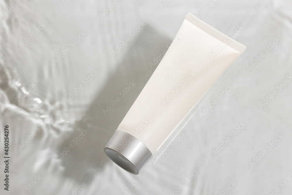 Solution for care and cosmetic protection. Skin product mockup. Solution for care and cosmetic protection. Skin product mockup.