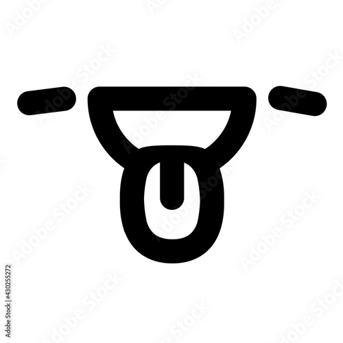 satisfied face icon