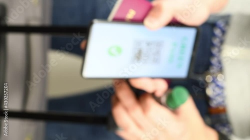 travel in Europe with green pass and passport: coronavirus check in airport 