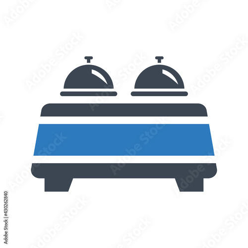 Food buffet icon