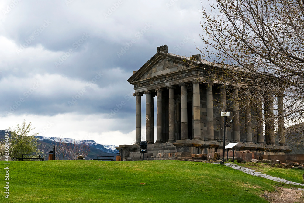 Fototapeta premium Garni temple, Hellenistic temple from the first century in Armenia