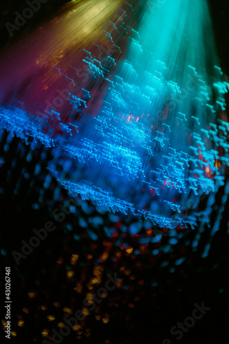 Fényképezés light painting abstrait illusion