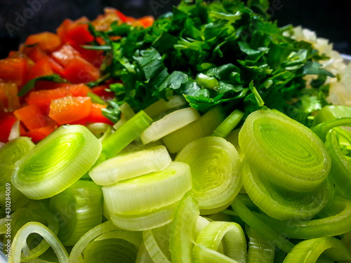 fresh vegetable salad