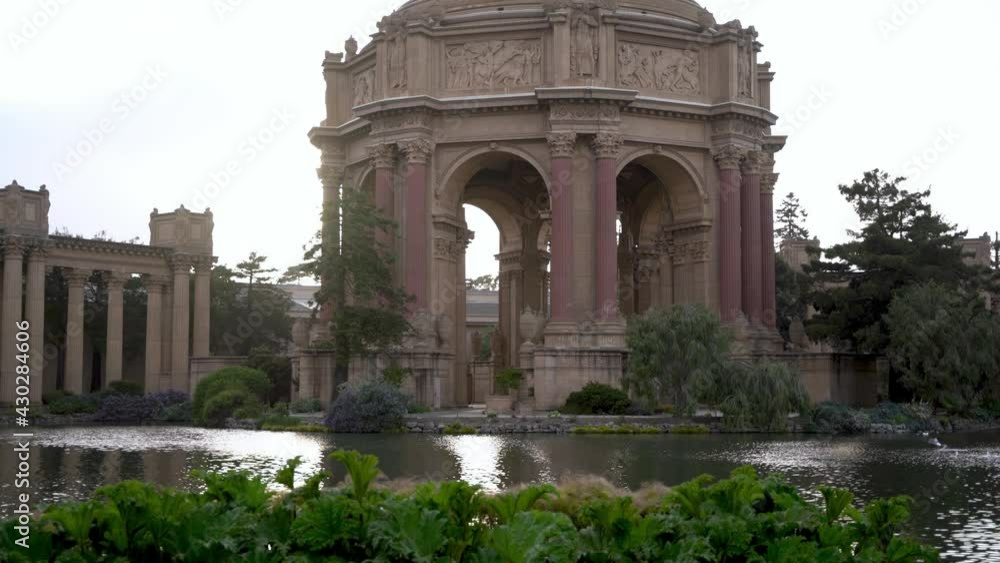 Cold day at the Palace of Fine Arts Museum Cold day at the Palace of Fine Arts Museum