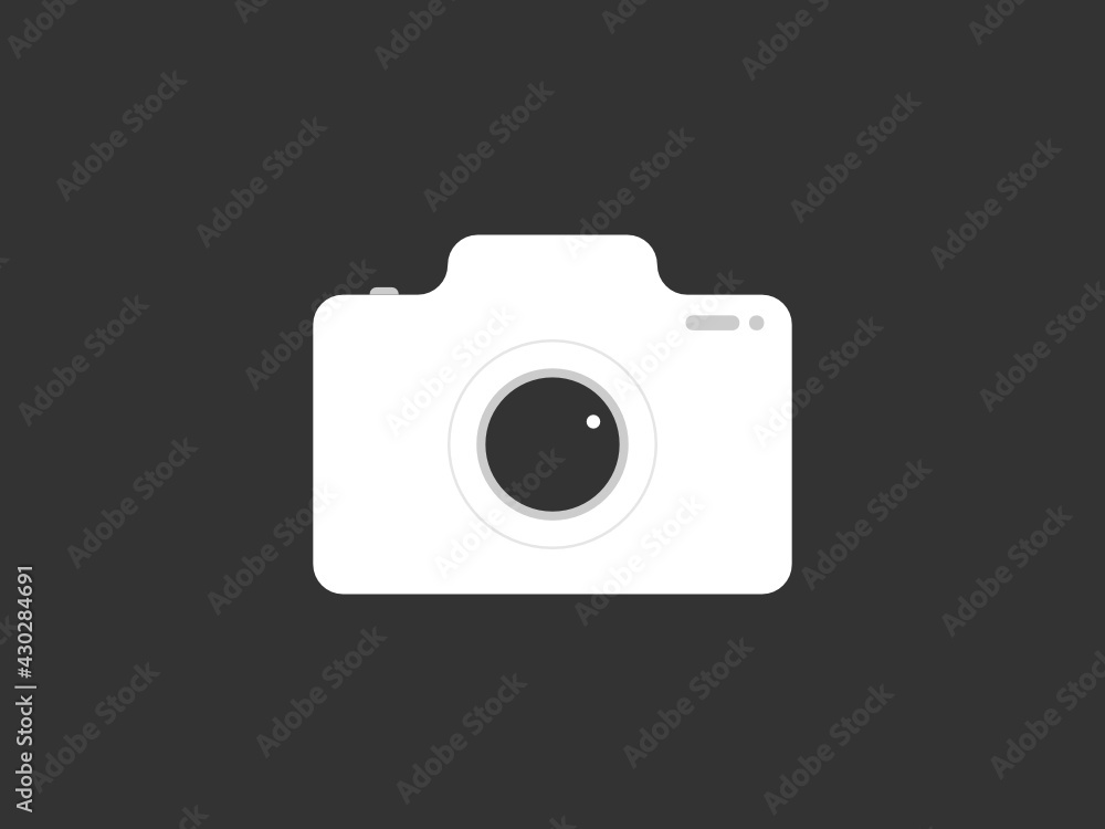 Photo camera SVG icon for website and mobile applications.