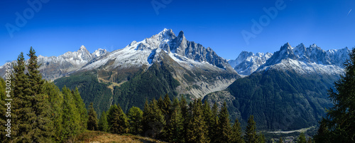 French Alps panorama