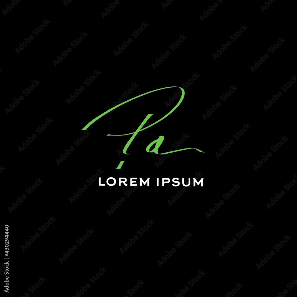 PD p d Initial handwriting creative fashion elegant design logo Sign Symbol template vector icon PD p d Initial handwriting creative fashion elegant design logo Sign Symbol template vector icon