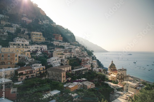 Sunrise over Positano