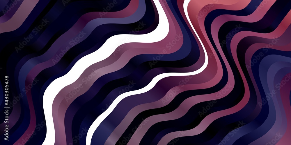 Dark Pink, Blue vector template with lines. Dark Pink, Blue vector template with lines.