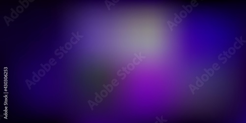 Dark Purple, Pink vector abstract blur pattern.