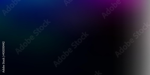 Dark pink, blue vector abstract blur pattern.