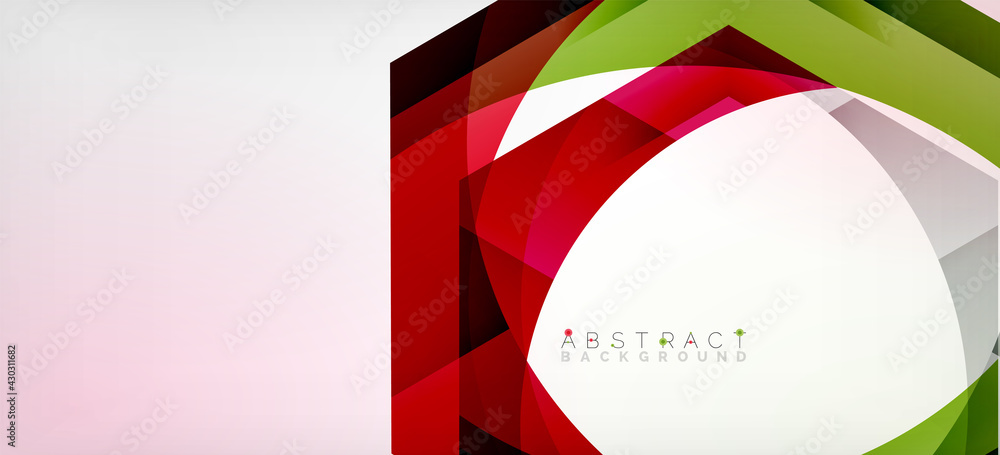Transparent hexagons geometric shapes abstract background Transparent hexagons geometric shapes abstract background