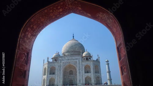 Eastern view of Taj Mahal from Assembly Hall(mehman khana) photo