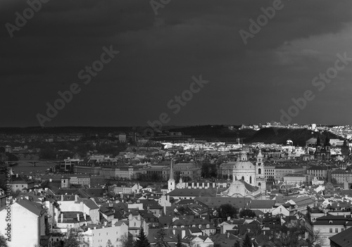 Panoramic view over Prague, the capital of the Czech Republic © Fons