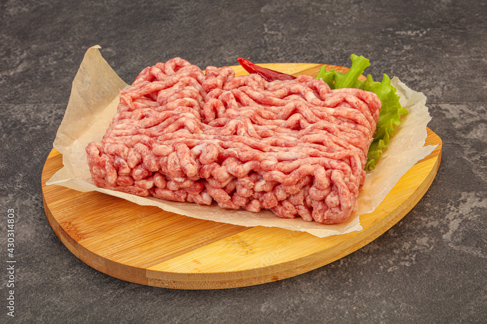 Minced meat - pork and beef