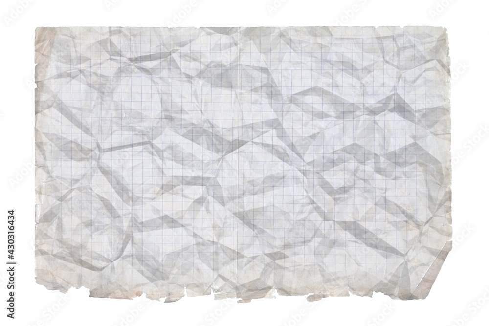 Obraz premium old crumpled paper