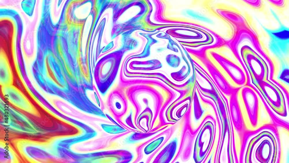 Abstract glowing neon background with sphere. Abstract glowing neon background with sphere.