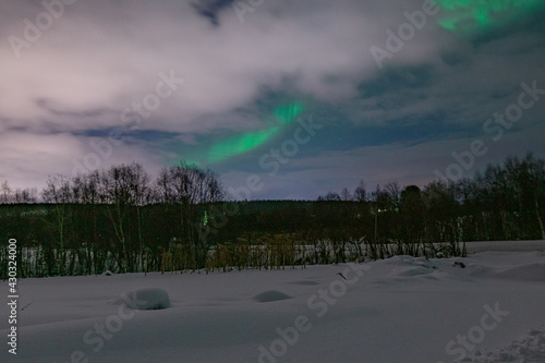 Hunting for night lights in the Arctic