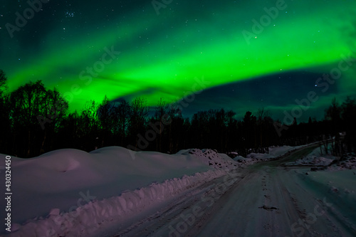 Hunting for night lights in the Arctic