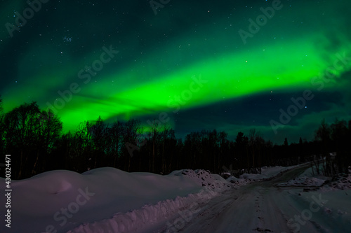 Hunting for night lights in the Arctic
