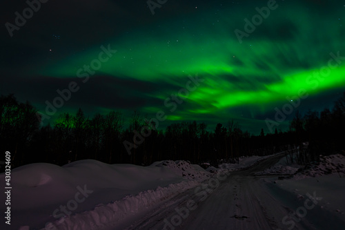 Hunting for night lights in the Arctic