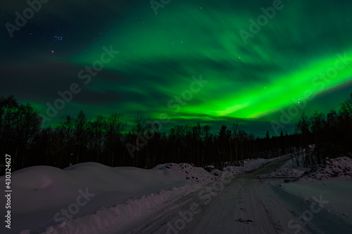 Hunting for night lights in the Arctic
