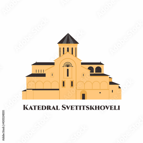 The Svetitskhoveli Cathedra...