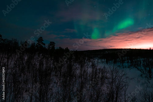 Hunting for night lights in the Arctic