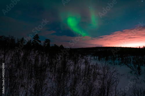 Hunting for night lights in the Arctic