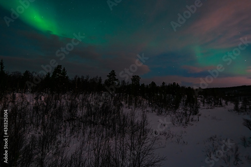 Hunting for night lights in the Arctic