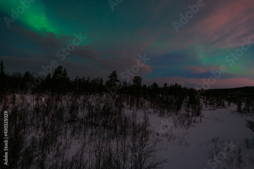 Hunting for night lights in the Arctic