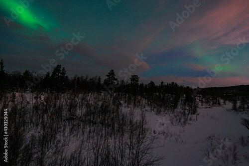 Hunting for night lights in the Arctic
