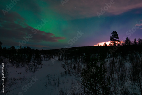 Hunting for night lights in the Arctic