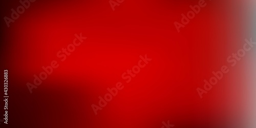 Dark red vector blurred template.