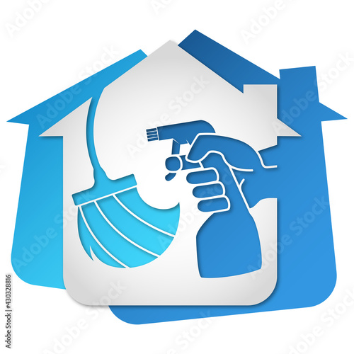 Service of cleaning and washing at home