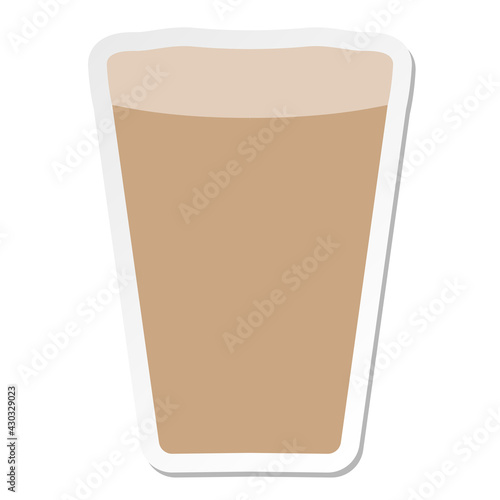 glass of beer sticker