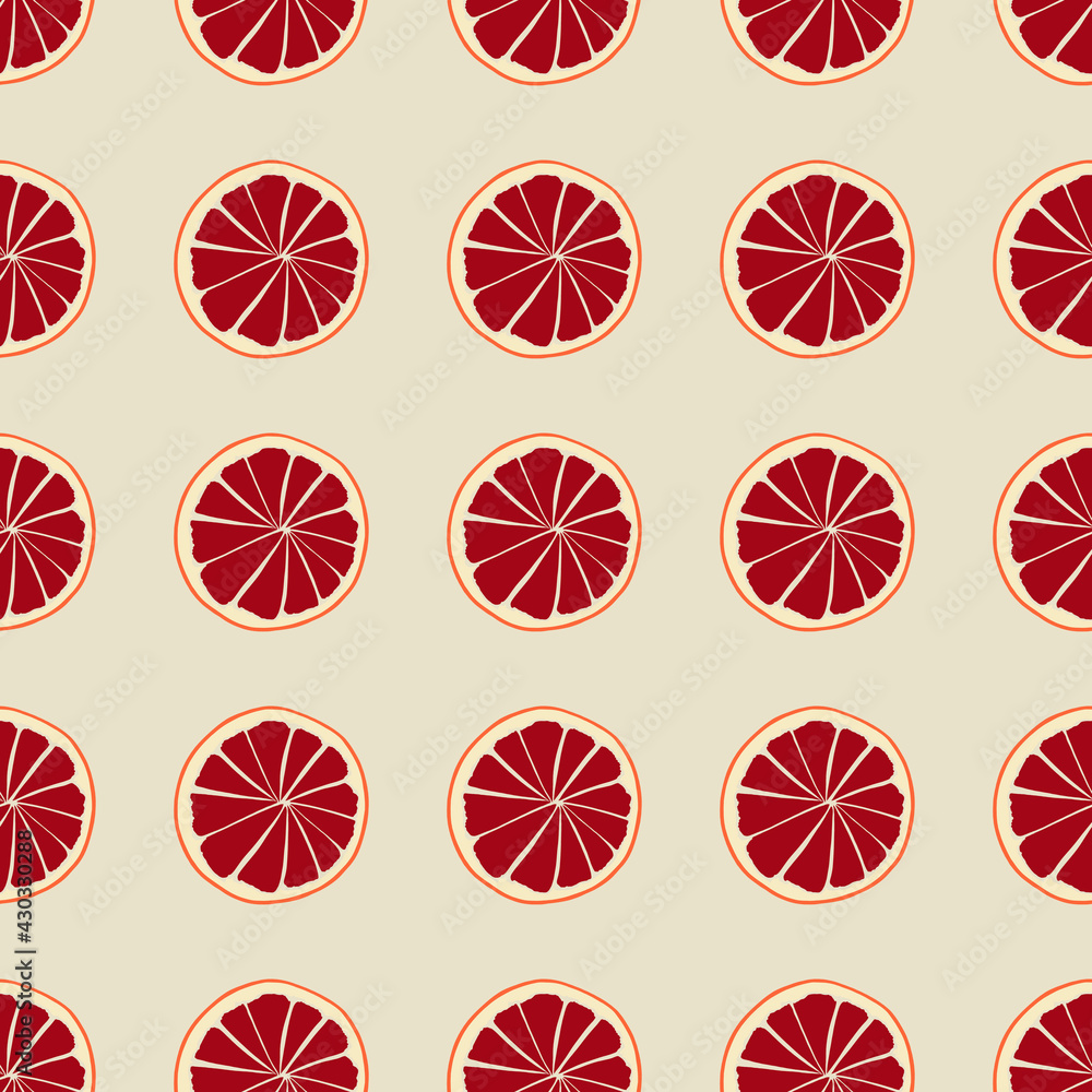 Grapefruits on the light background. Grapefruits on the light background.
