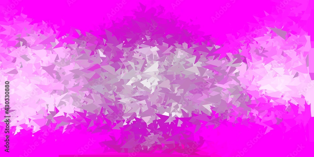 Light pink vector triangle mosaic background. Light pink vector triangle mosaic background.