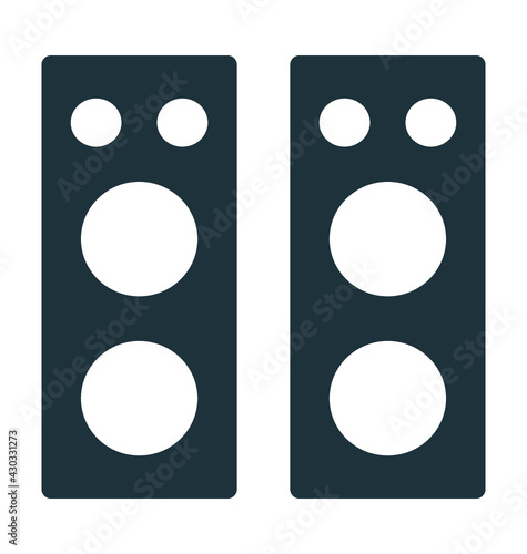 Speakers Vector Icon