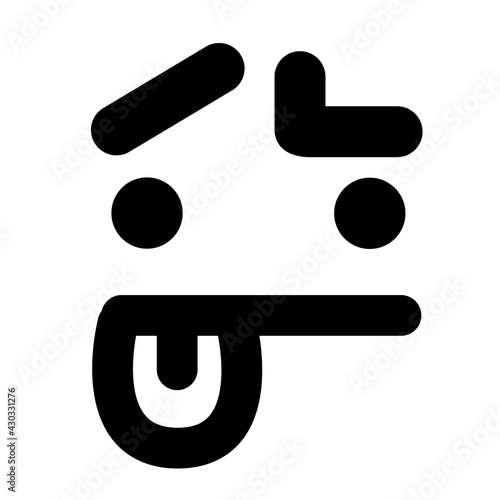 unsure face icon