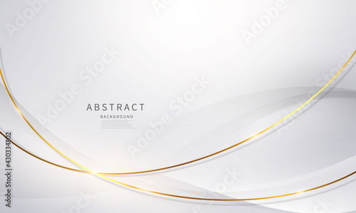 abstract background luxury white gold Modern