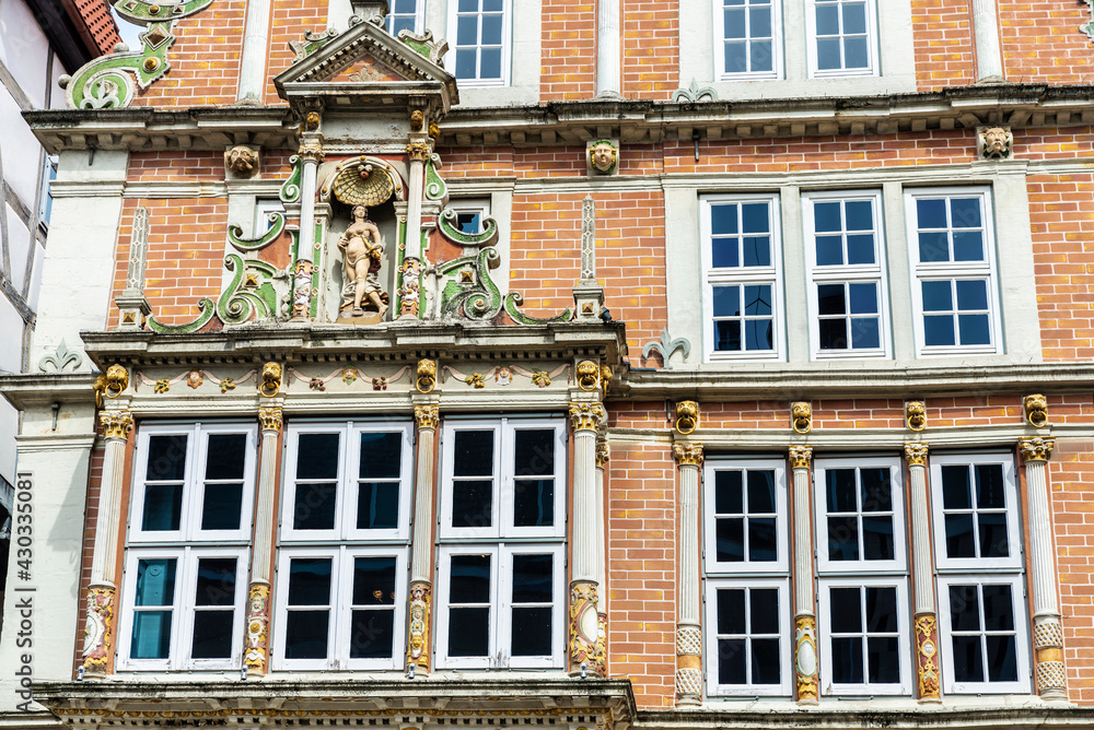 Museum of Dempterhaus or Leisthaus in Hamelin, Germany